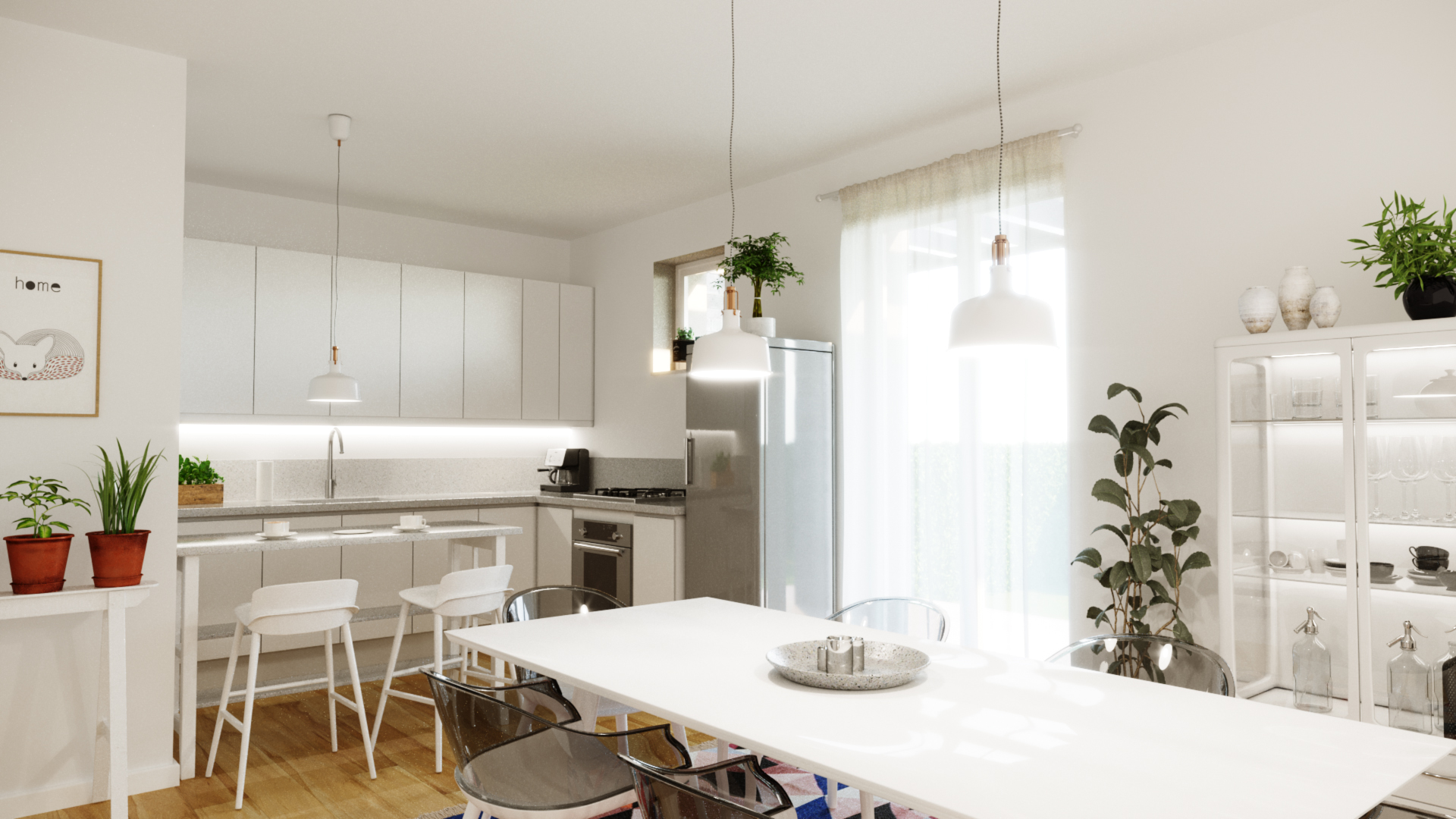 Vista interno cucina
